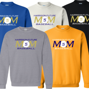 Nothing Calm About A Baseball Mom Crew Sweatshirt