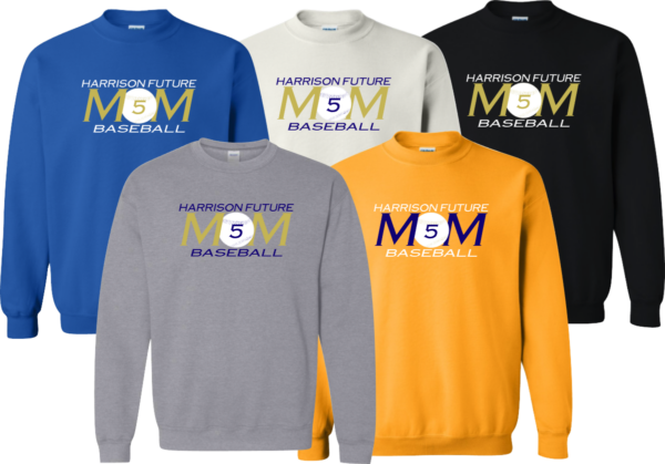 Nothing Calm About A Baseball Mom Crew Sweatshirt