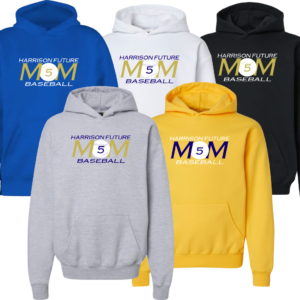 Nothing Calm About A Baseball Mom Hoodie