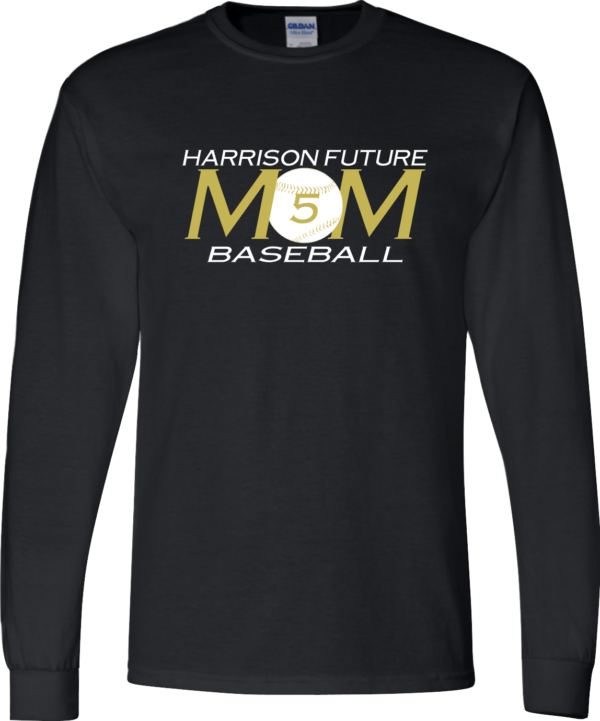 Nothing Calm About A Baseball Mom Long Sleeve - Image 5