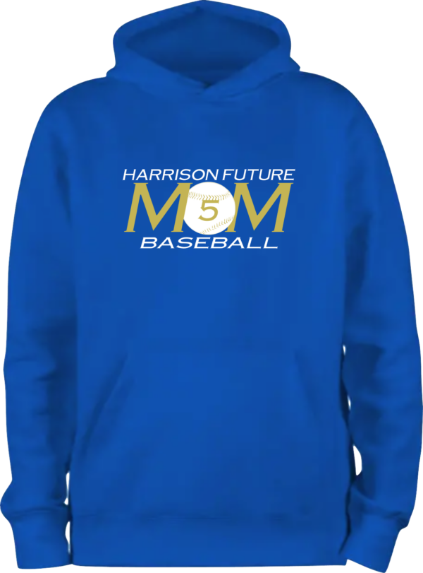 Nothing Calm About A Baseball Mom Hoodie - Image 2