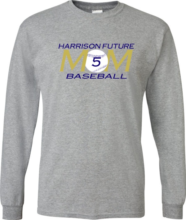Nothing Calm About A Baseball Mom Long Sleeve - Image 4