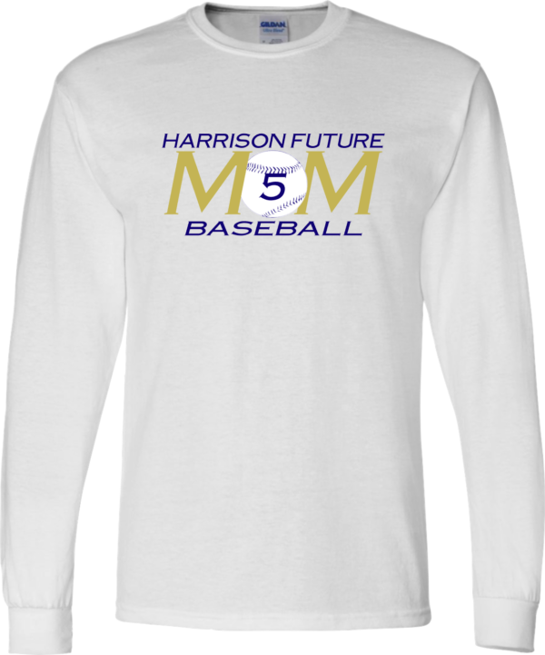 Nothing Calm About A Baseball Mom Long Sleeve - Image 3